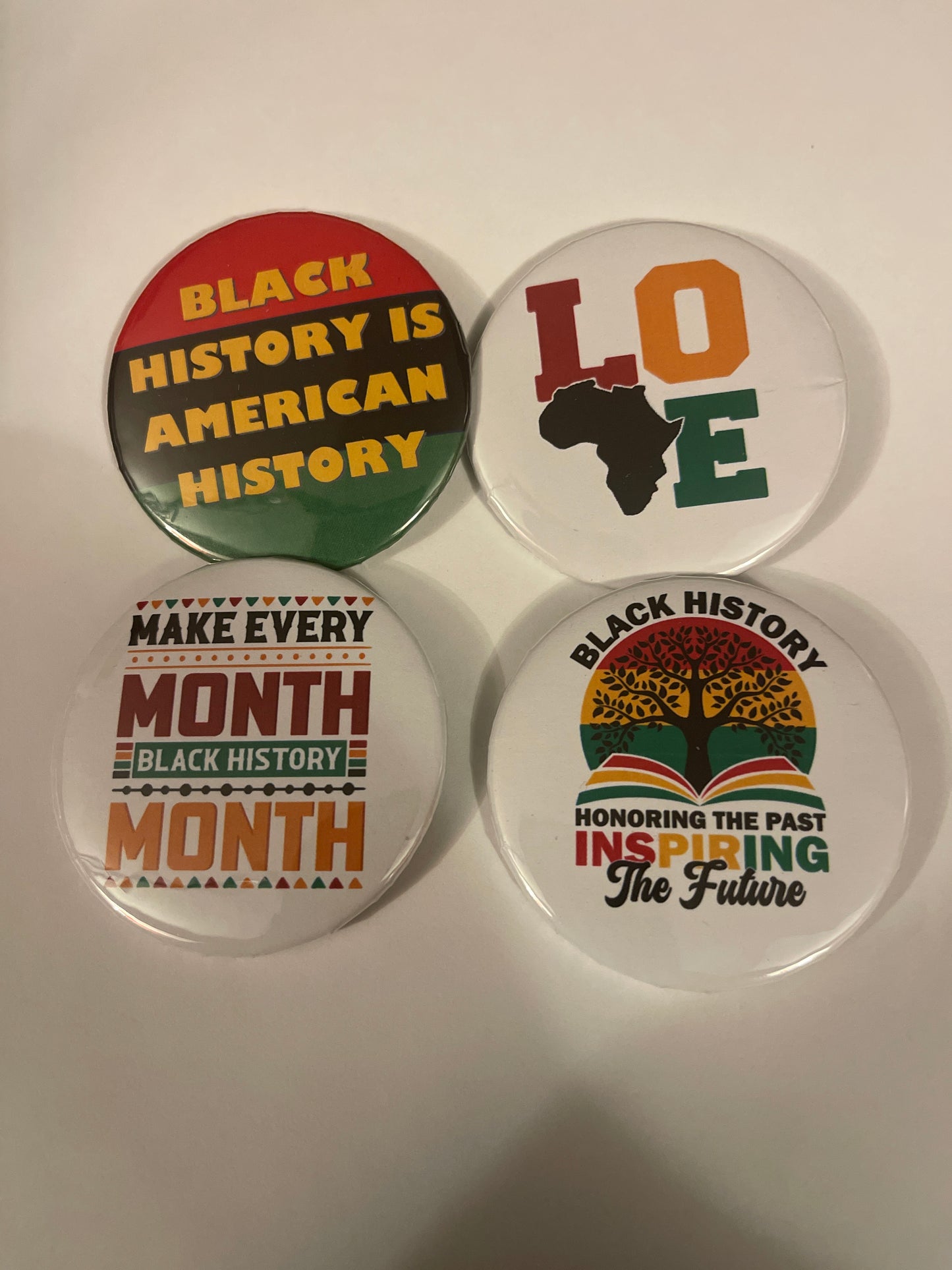 Black History Collection (7 in the set, 2.25” size)