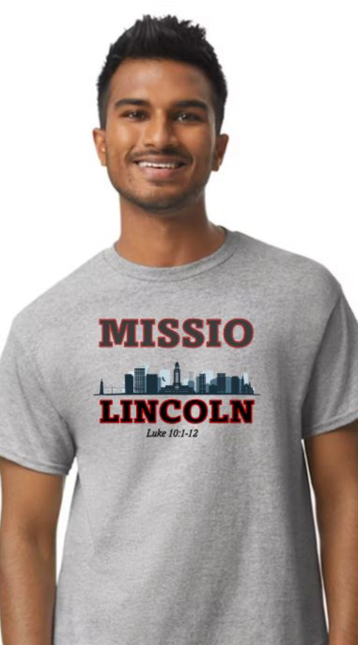 Missio Lincoln cohort tshirt (price includes shipping)
