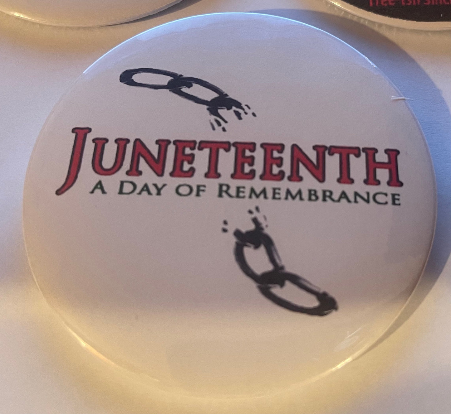 Juneteenth Buttons (set of five)