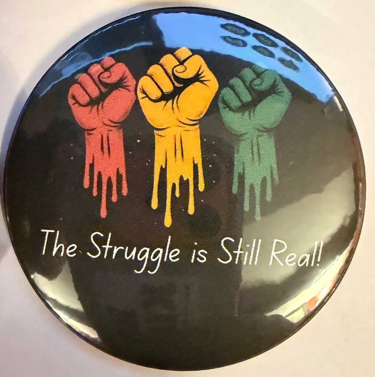 Black History Month buttons (3 inch, 7 designs)