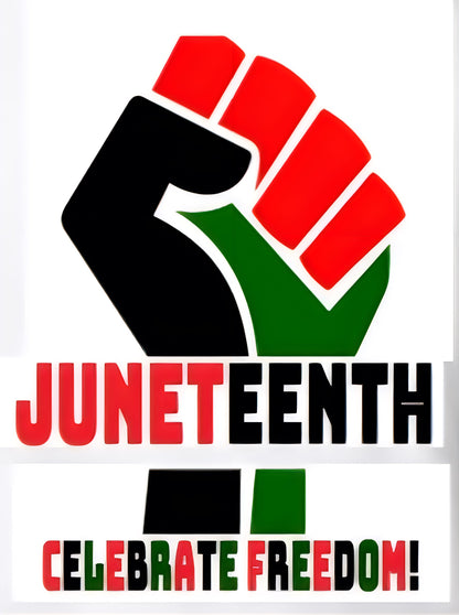Juneteenth T-shirts (Available in White and Yellow Gold colors)
