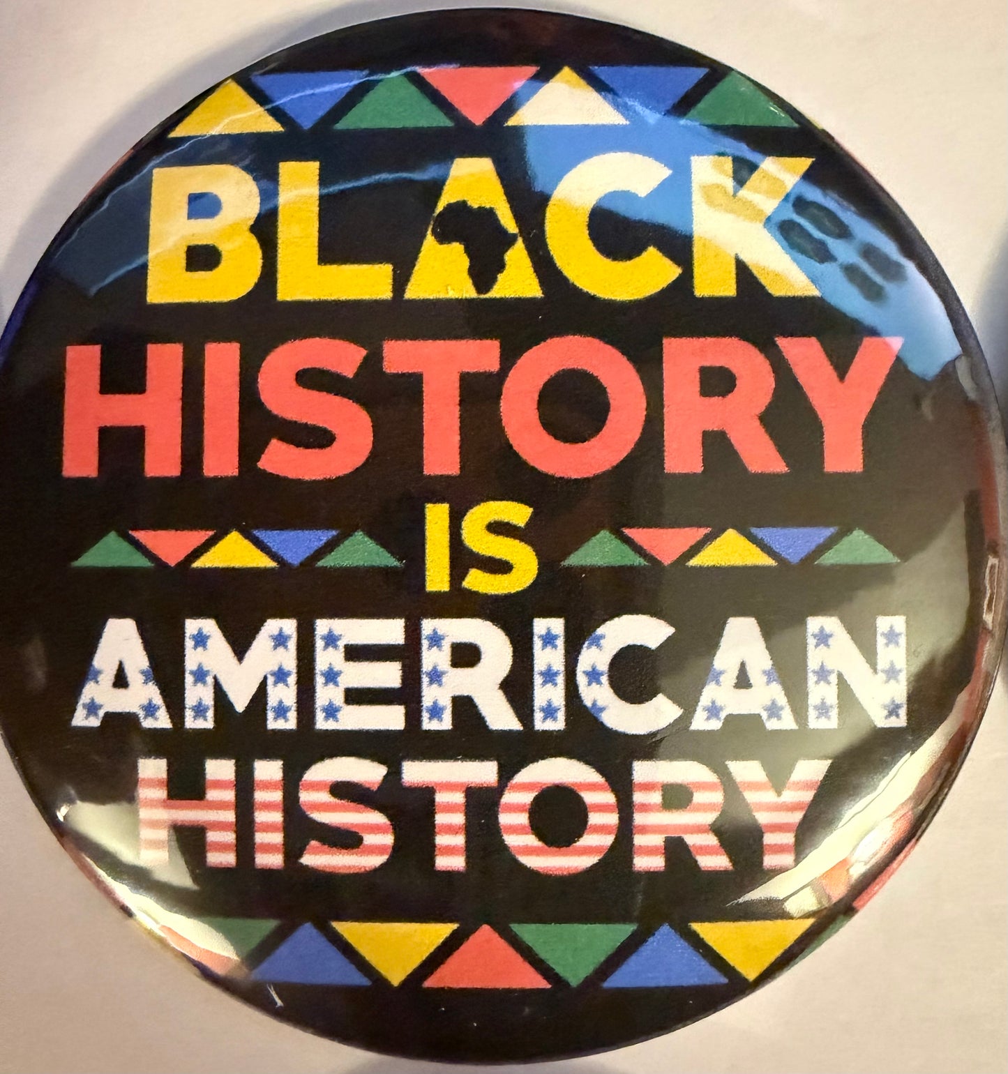 Black History Month buttons (3 inch, 7 designs)