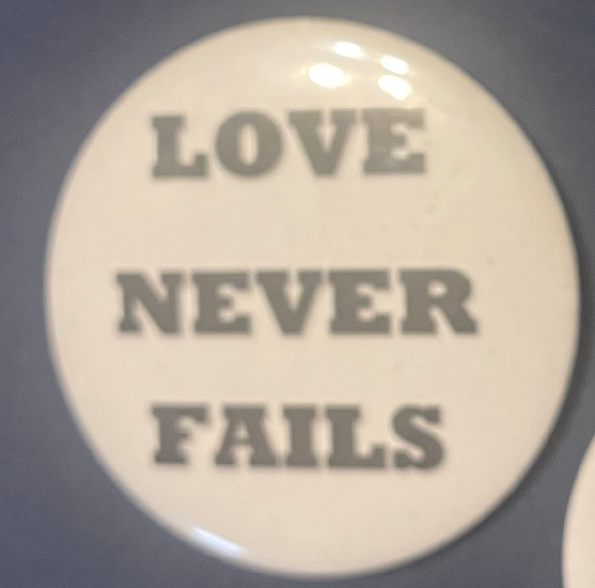 Love Never Fails