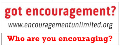 “got encouragement?” Bumper Stickers (2 in the order)