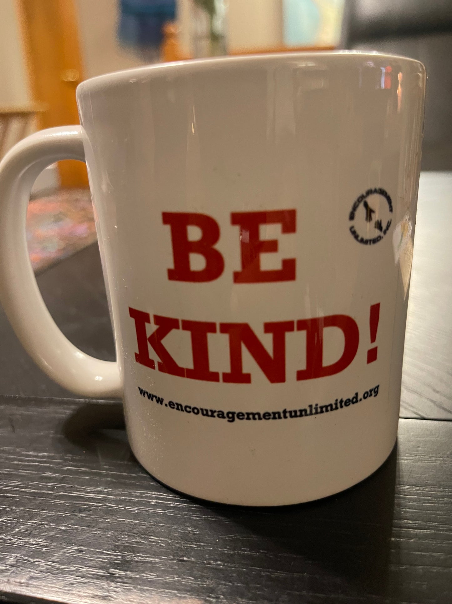 “BE KIND” coffee mugs