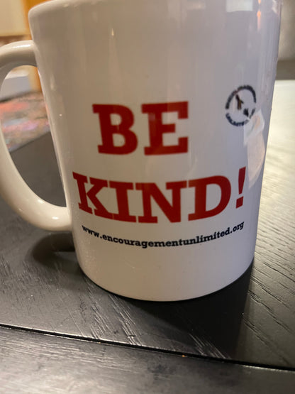 “BE KIND” coffee mugs