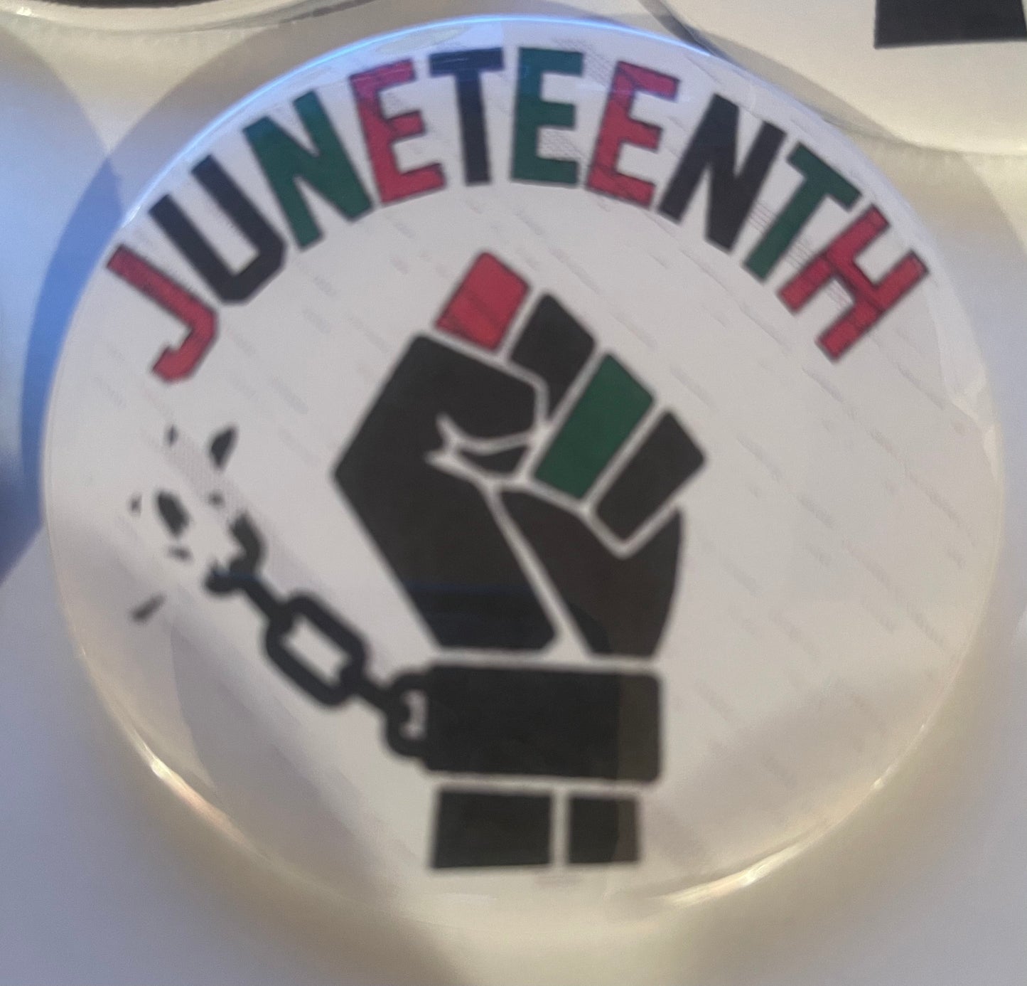 Juneteenth Buttons (set of five)