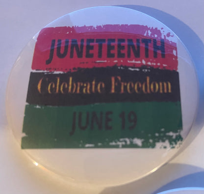 Juneteenth Buttons (set of five)