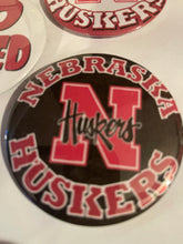 Load image into Gallery viewer, Husker 3” buttons (five in the set)

