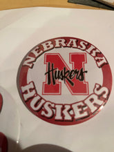 Load image into Gallery viewer, Husker 3” buttons (five in the set)
